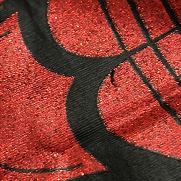 5th & Ocean Chicago Bulls Long Sleeve Raglan Tee Black Combo L - Picture 6 of 6